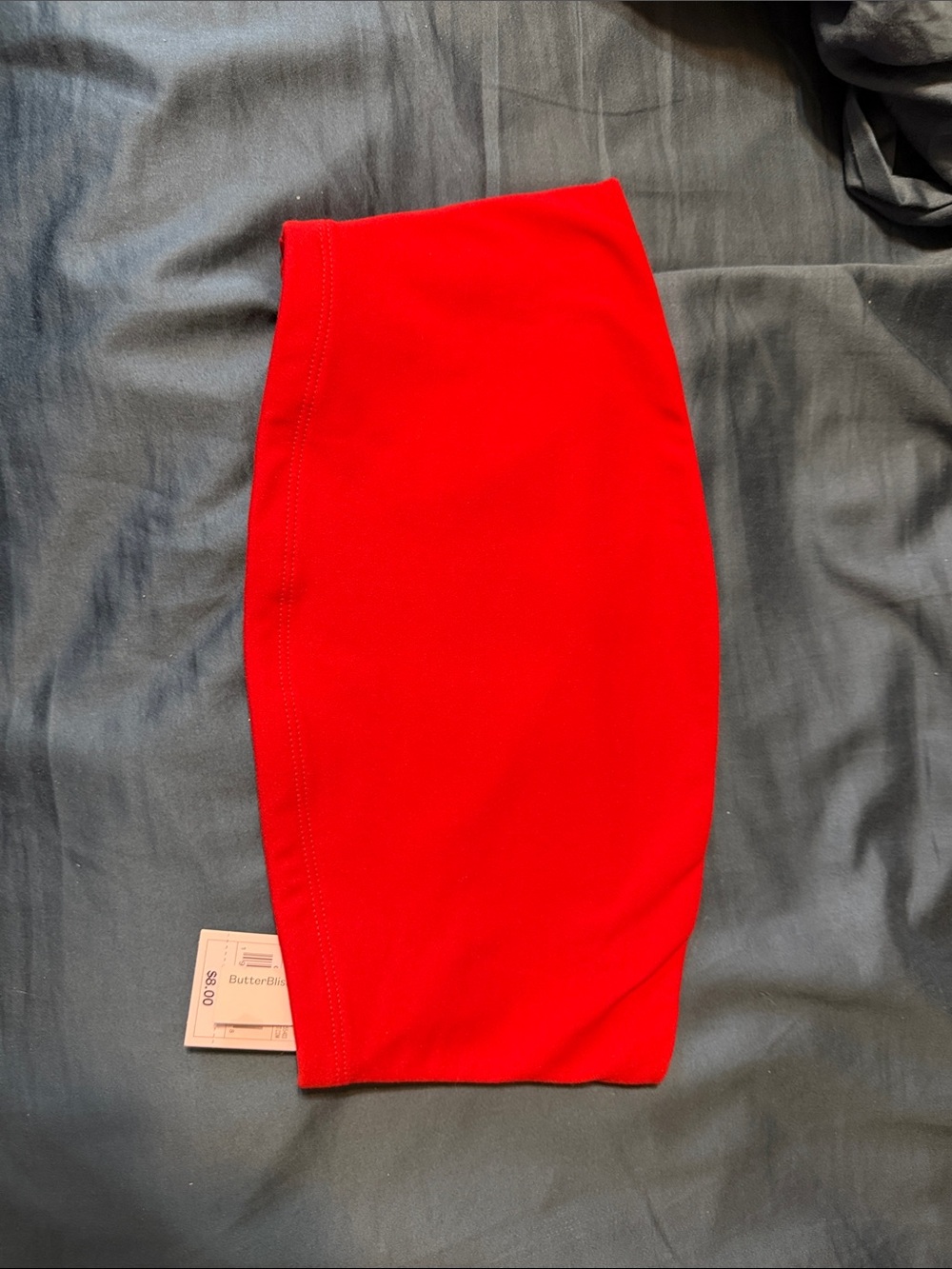 wild fable Red Fitted Cropped Tube Top